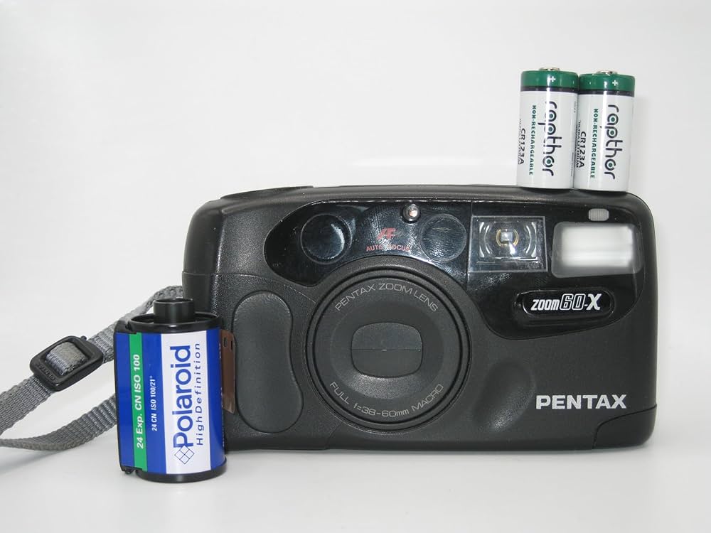 Buy Pentax Zoom 60-X Camera 35mm Point & Shoot Polaroid Film