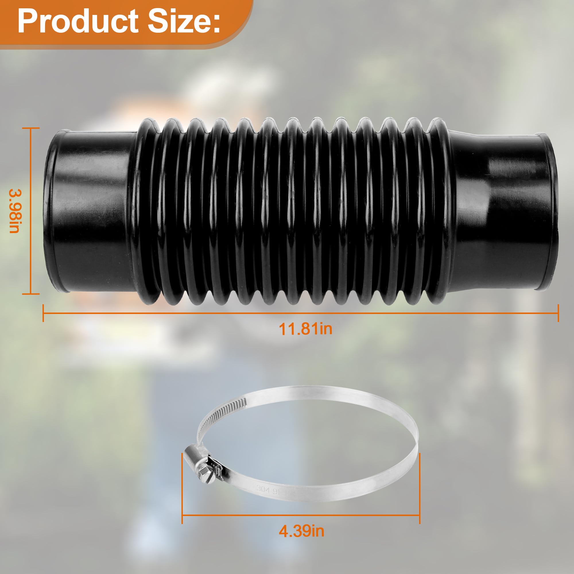 Kit Tuyau Souffleur à Dos Echo PB-760LNH / LNT – Flexible, Débit D’air Amélioré, Léger Et Durable - 4