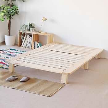 DEWEL シングル/セミダブル ベッドフレーム2つセット 無垢材 組立 71-B+SN15DL._UF894,1000_QL80_.jpg