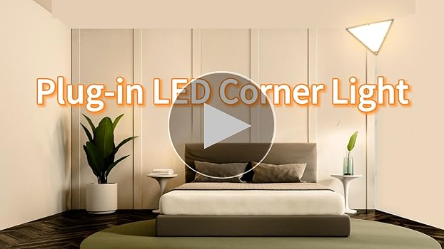 えつ　luck+hope+happiness+loyalty Zlierop Upgraded Corner Light with Remote Control, Dimmable