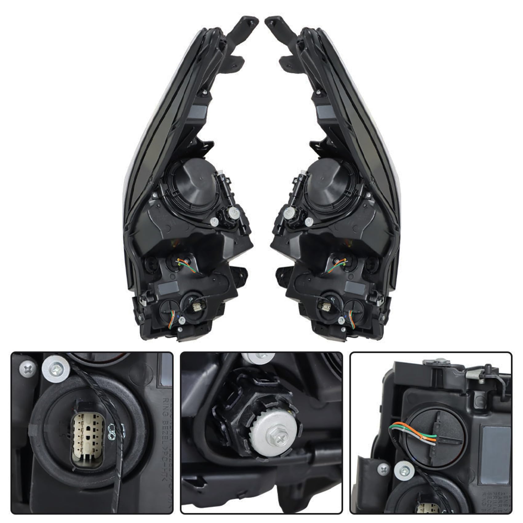 ライト・ランタン ATS Amazon.com: labwork Headlights Assembly Replacement for ATS