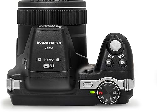 Miniatura 5 de Kodak PIXPRO Astro Zoom AZ528-BK - Cámara digital de 16 MP con zoom óptico de 52x, lente gran angular de 0.945 in, 6 fps, disparo en ráfagas, video