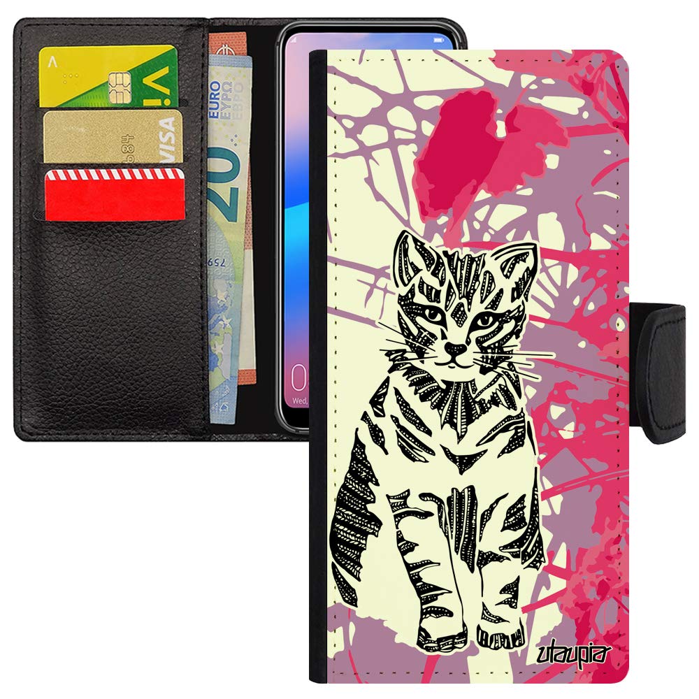 Protection Galaxy S21 antichoc pour éviter les rayures d'écran avec rabat chat - 2