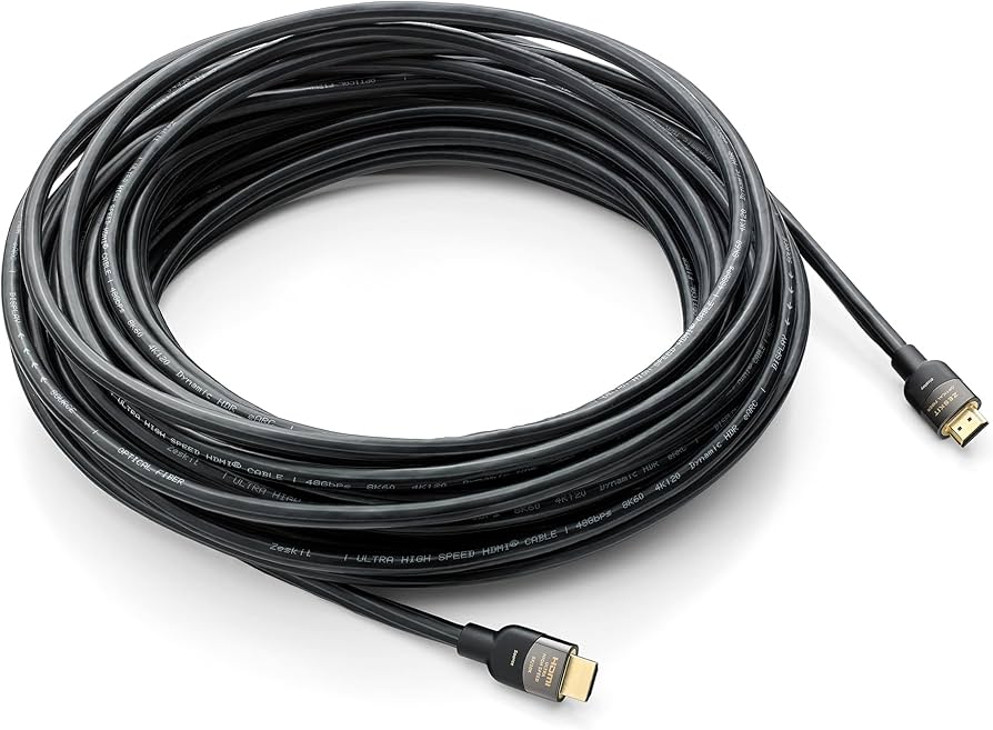 Amazon | Zeskit 2.1 8K光ファイバー HDMIケーブル ウルトラハイ