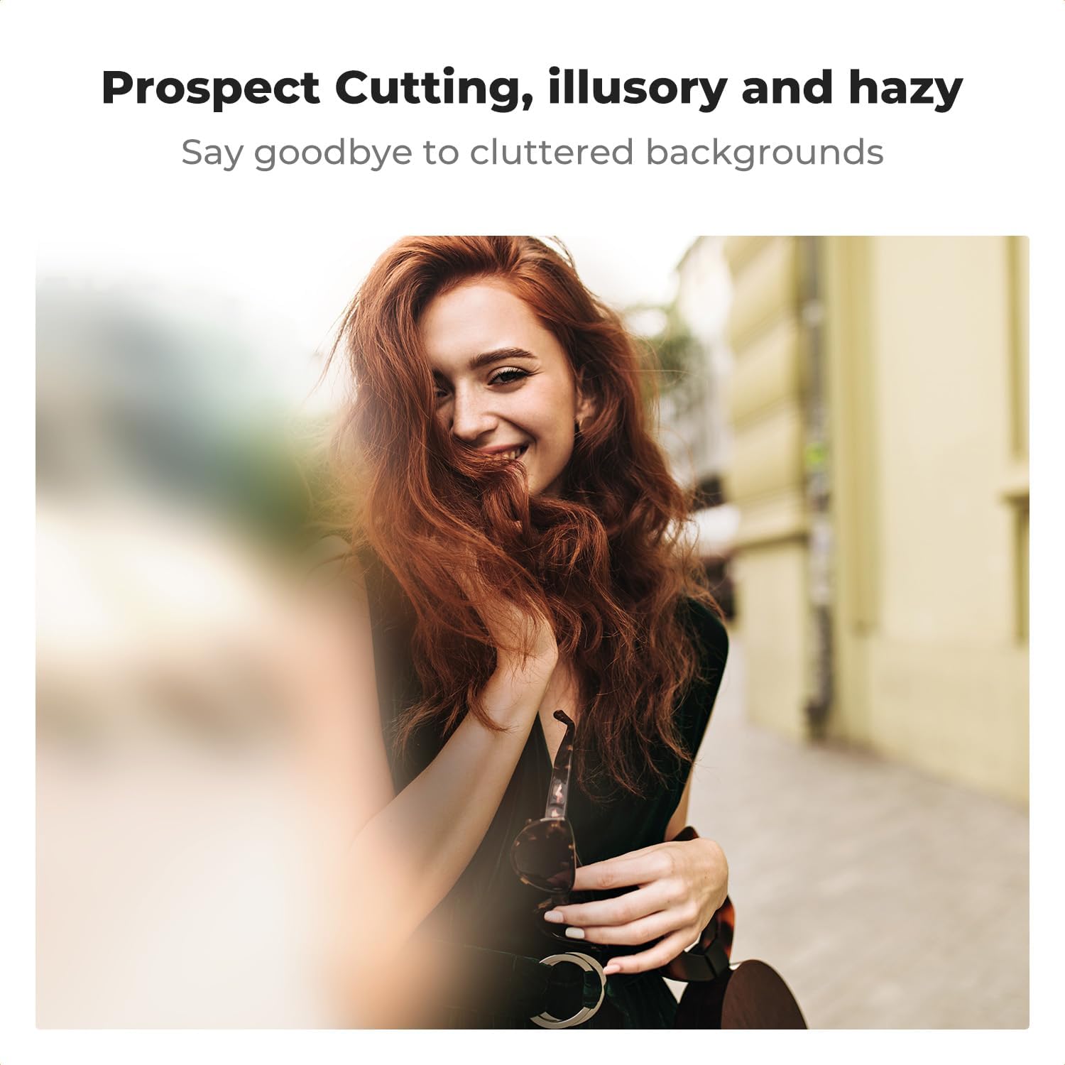 K&F Concept 100mm Handheld Diopter Filter Special Effects Optical Glass Prism for Camera Lens