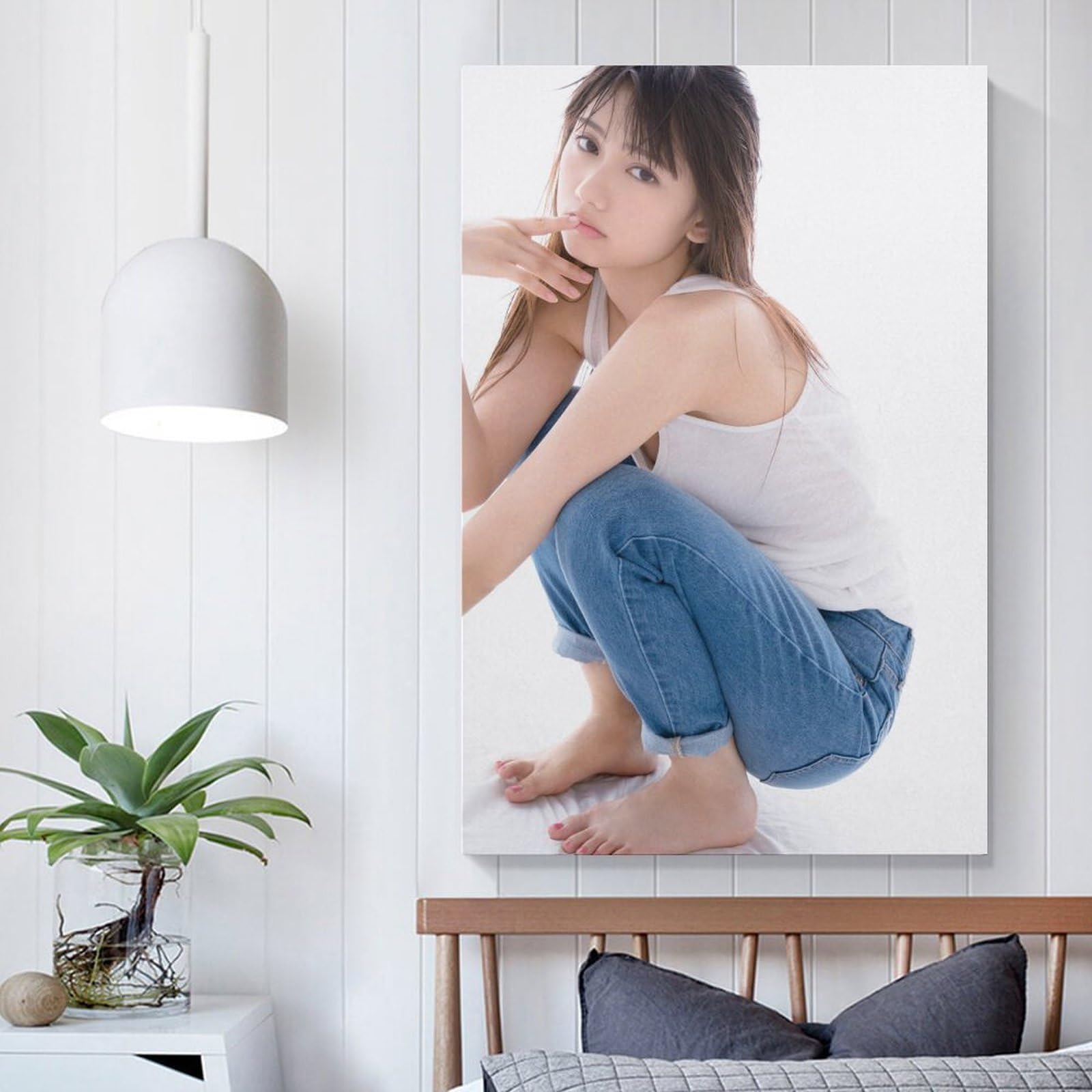 Amazon.co.jp: 黒崎レイナ写真フォトポスター86 キャンバスアート