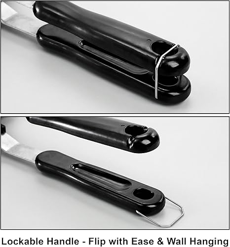 Miniatura 7 de Elsjoy Sandwichera caliente, prensa de sándwich a la parrilla con asa, sándwiches tostados para estufa, sartén de aluminio para el hogar, cocina,