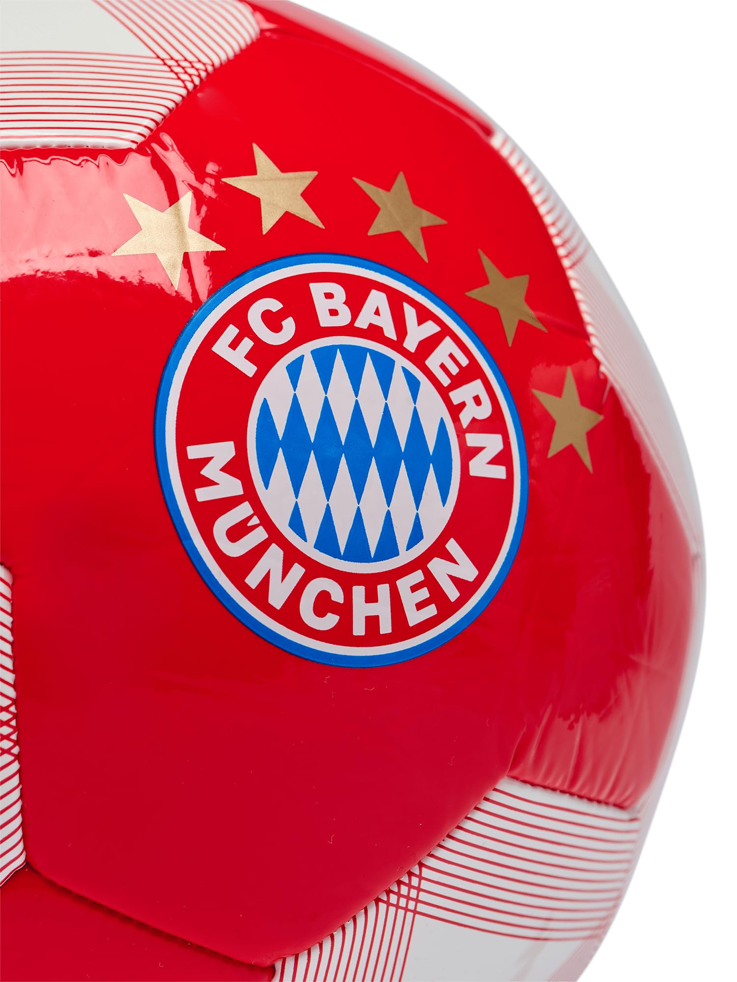 FC Bayern München Kula czerwona/bia?a (rozmiar 4)