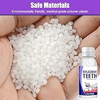 Vista 8 de Sudopo Kit de reparación de dientes, kit de reparación de llenado de dientes moldeables, kit de cuidado dental de repuesto, kit de cuidado dental