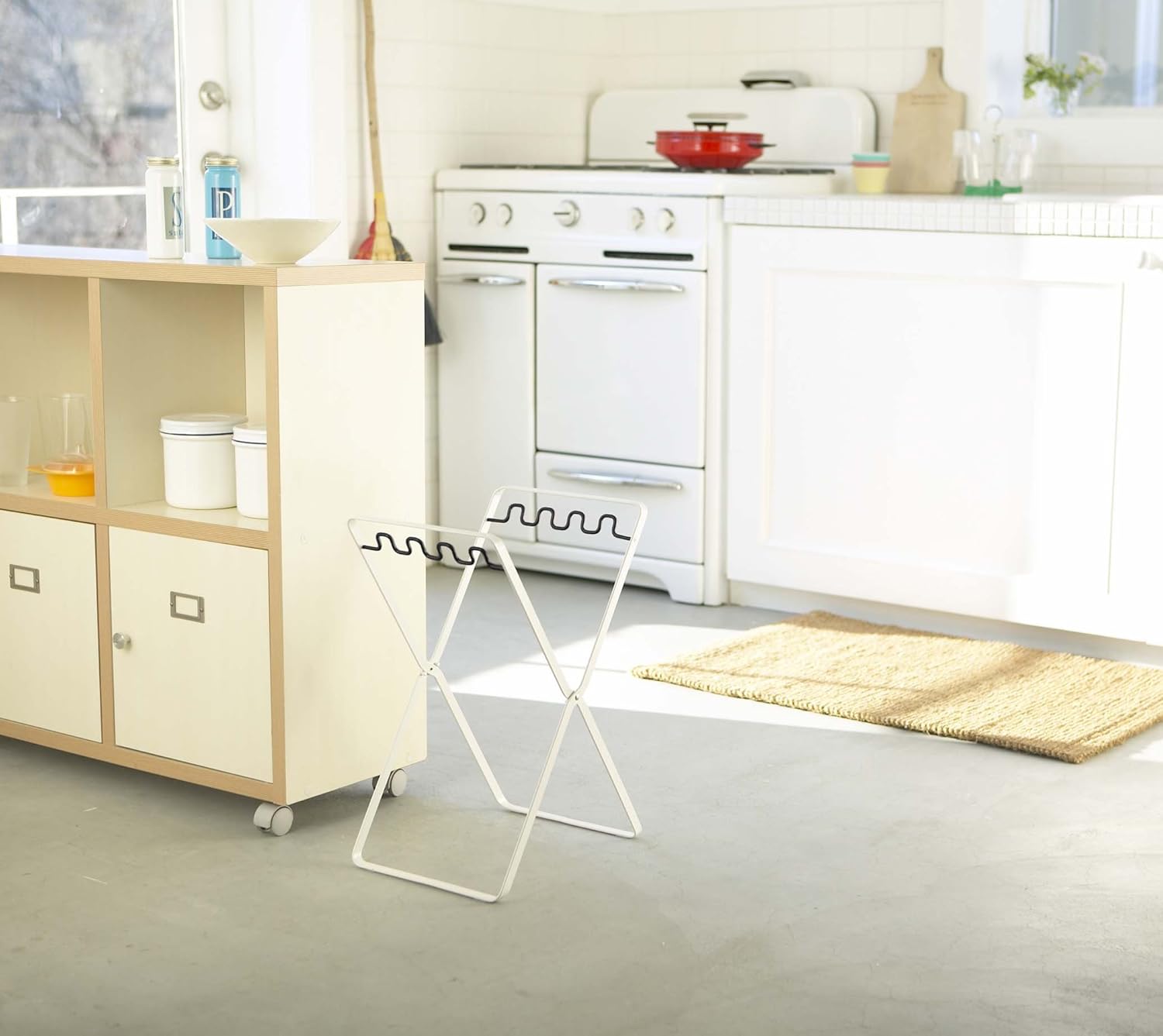 Plate Grocery Bags Stand Plate