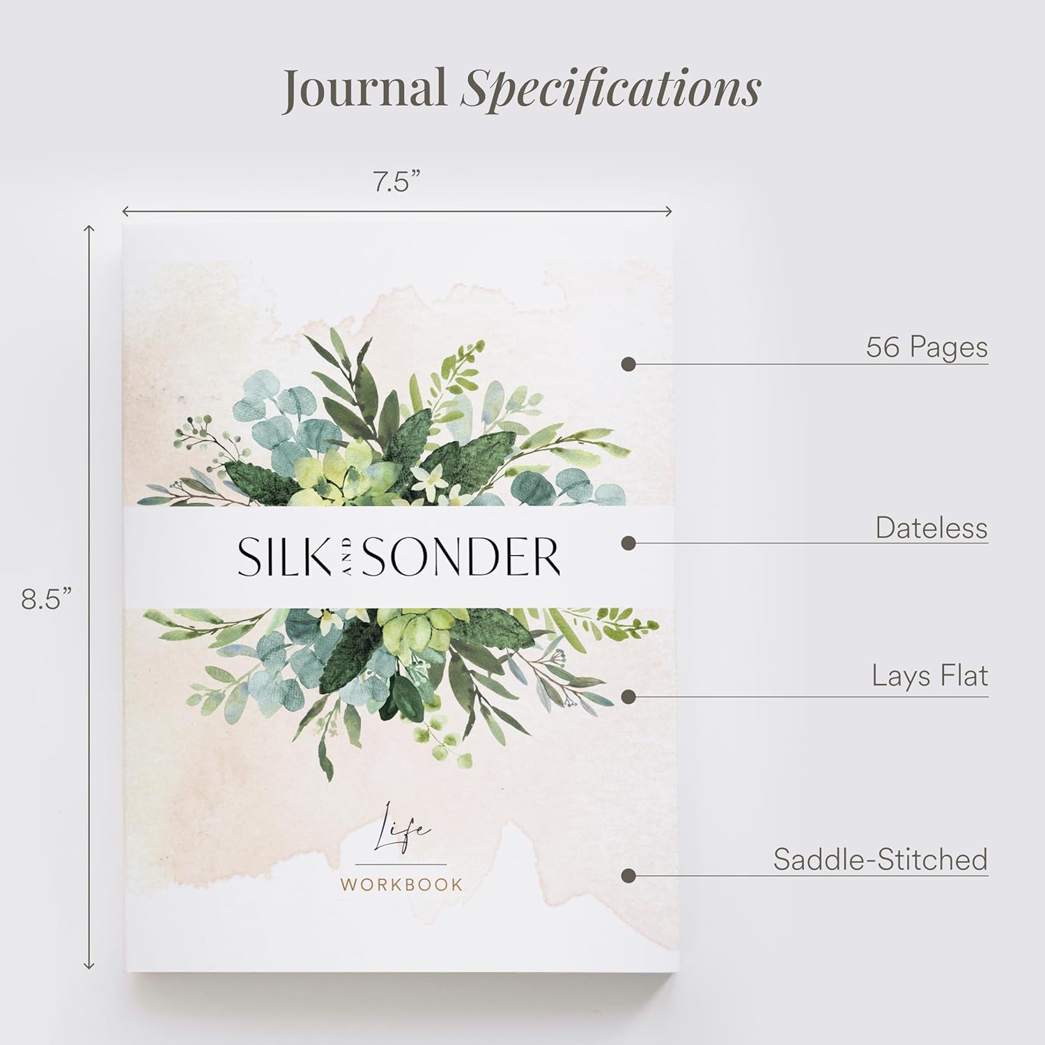 Life Workbook, Self Care Planner for Goals, Yearly Goal Planner 2026, Planners for Women and Men, Best Goal Planners, Vision Board, Bucket List, Blank Journal Pages, Silk and Sonder