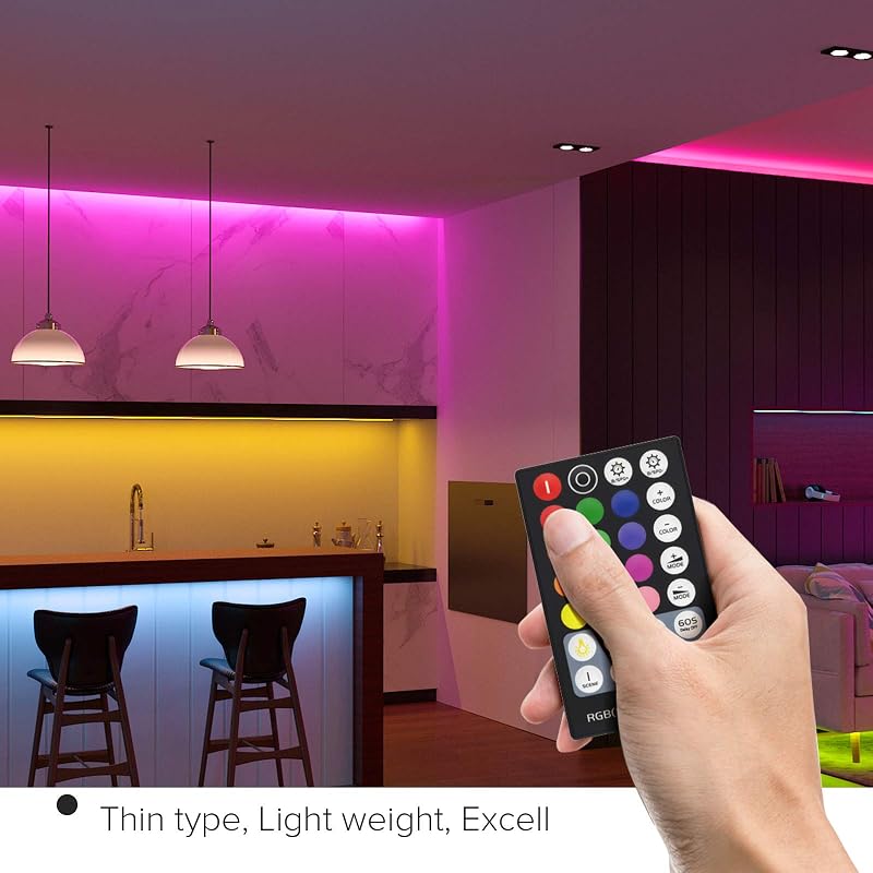 BTF-LIGHTING 5 Pin RGBW LED Szalag Távirányító - 28 Gombos RF Vezérlő RGB+Fehér LED Szalaghoz 5050 SMD DC12V/24V