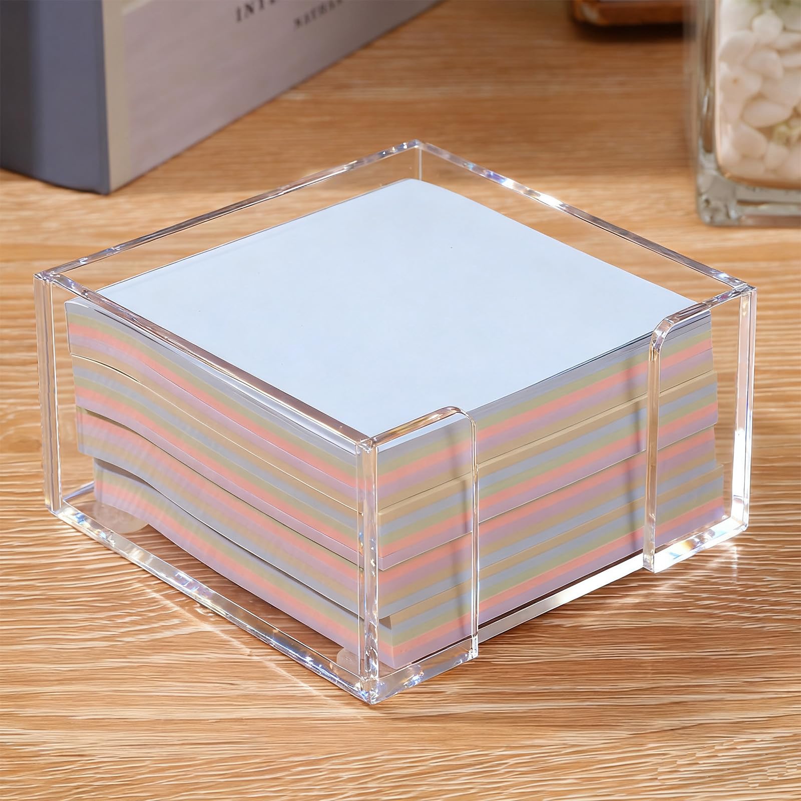 コレクション Clear note Amazon.com: Uaimvie Acrylic Sticky Note Holder, 3x3 Crystal Clear