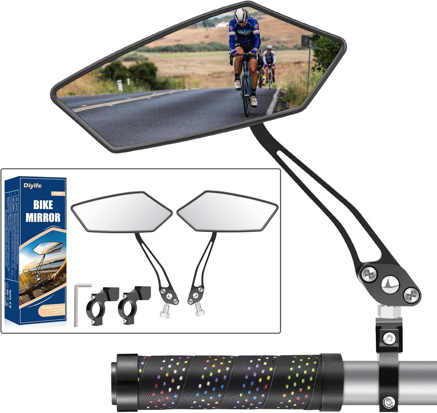 Bike Mirror 1 Pair