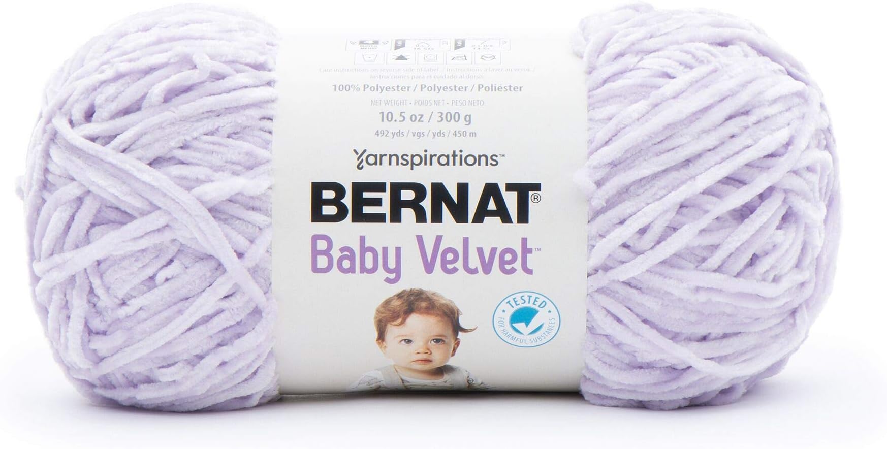 Yarn Baby Velvet Lilac Blooms, 300g