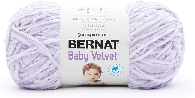 Bernat Yarn Baby Velvet Lilac Blooms, 300g