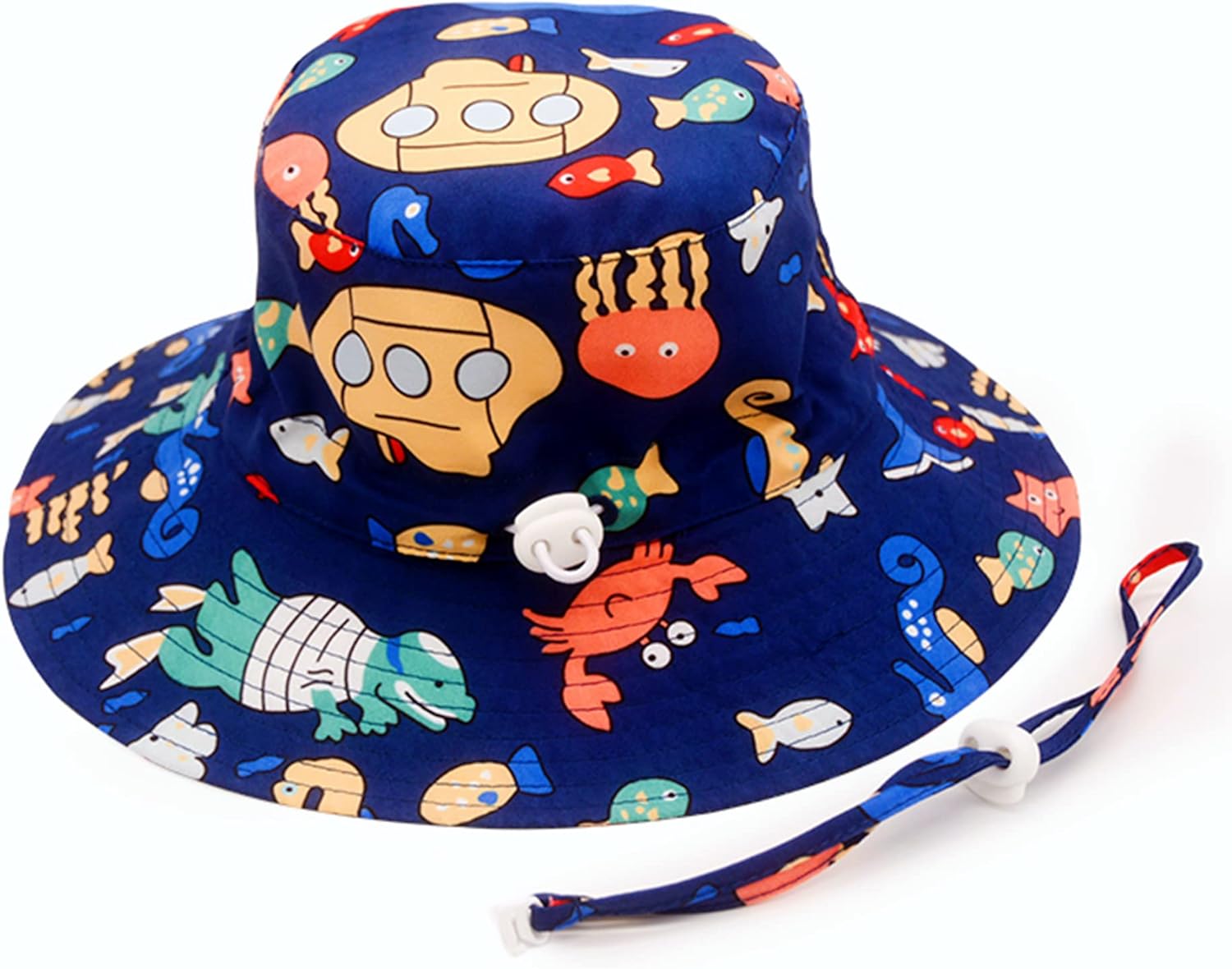 Baby Sun Hat Toddler Summer Hats UPF 50+ Baby Bucket Hat Protective Bucket hat Kids Beach Hats for Baby Boy Girl - Image 6