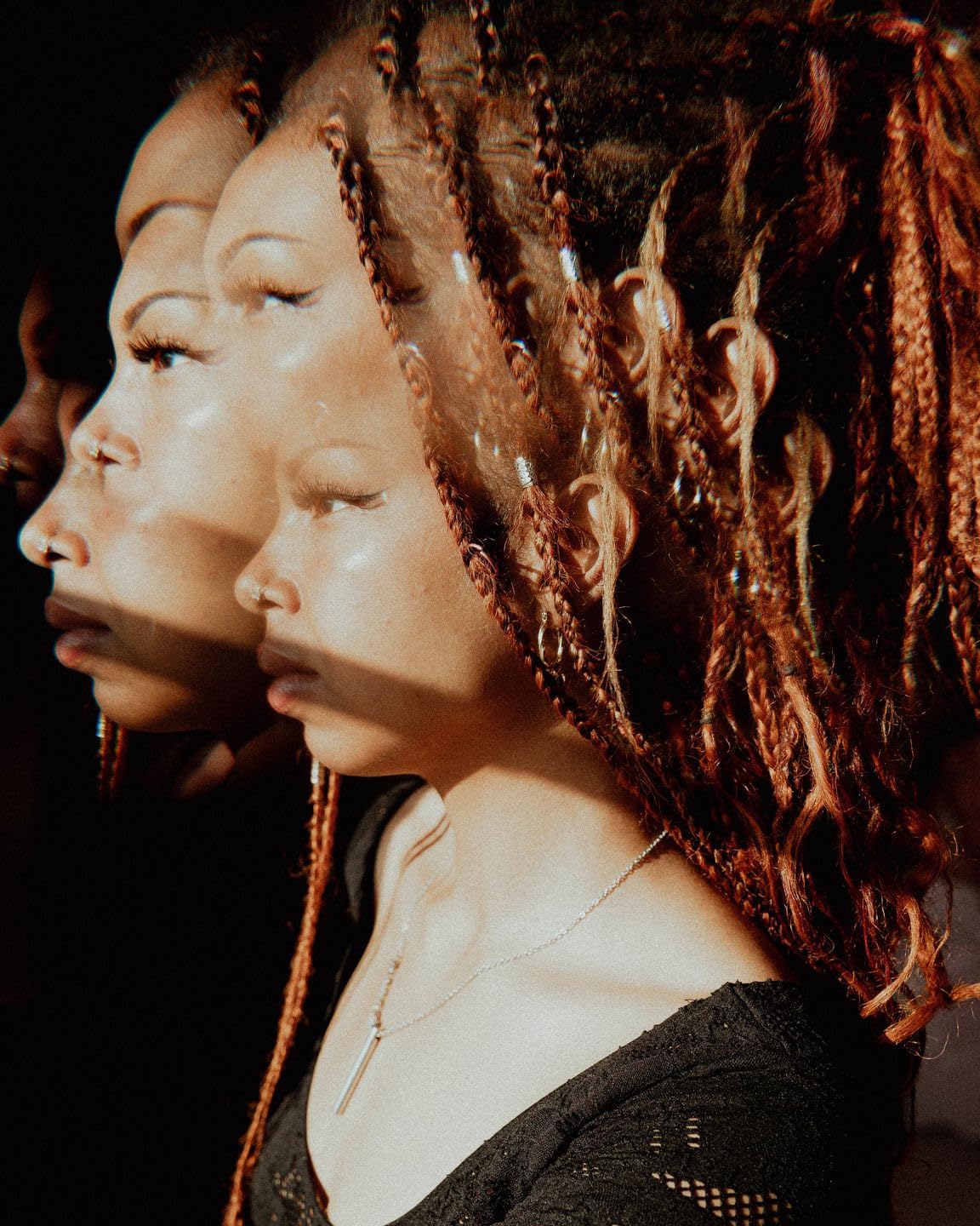 Lens Filter Split Diopter - Fractal Lens Prism & Half Blur Fx for Cinematic Photos DSLR Camera Lens Effects Filters (Split Kaleidoscope, 77mm)