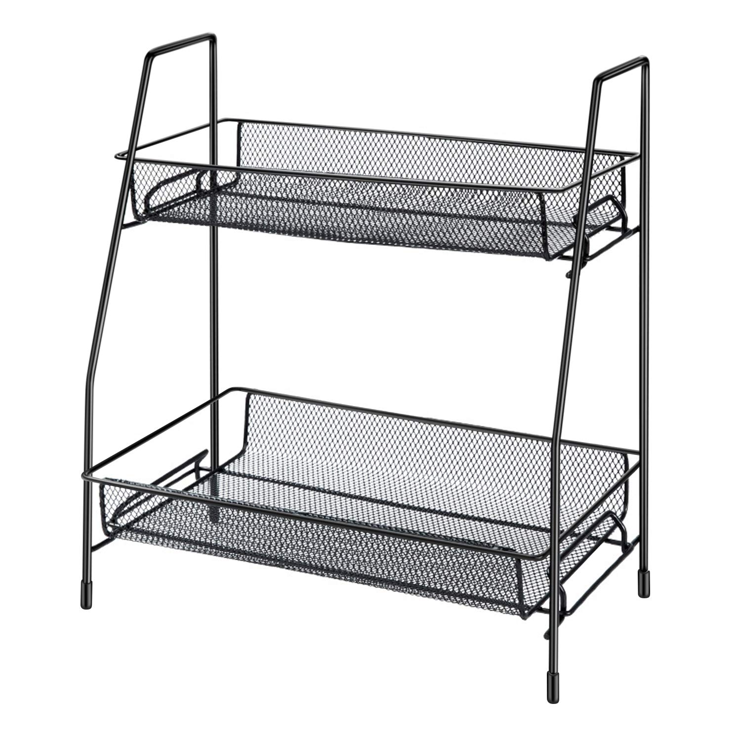 Buy Zengest 2Tier Bathroom and Kitchen Organizer, Wire Basket