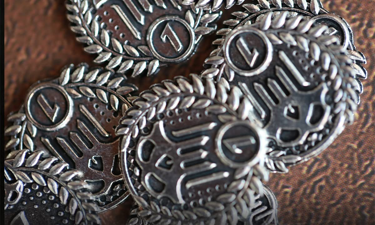 Amazon.co.jp: 《死の骨》 メタルコイン コイン ボード ゲーム アクセサリー DIY ゲーム コイン オリジナル ファンタジー  メタルコイン (デッドボーン 1箱10個) : おもちゃ