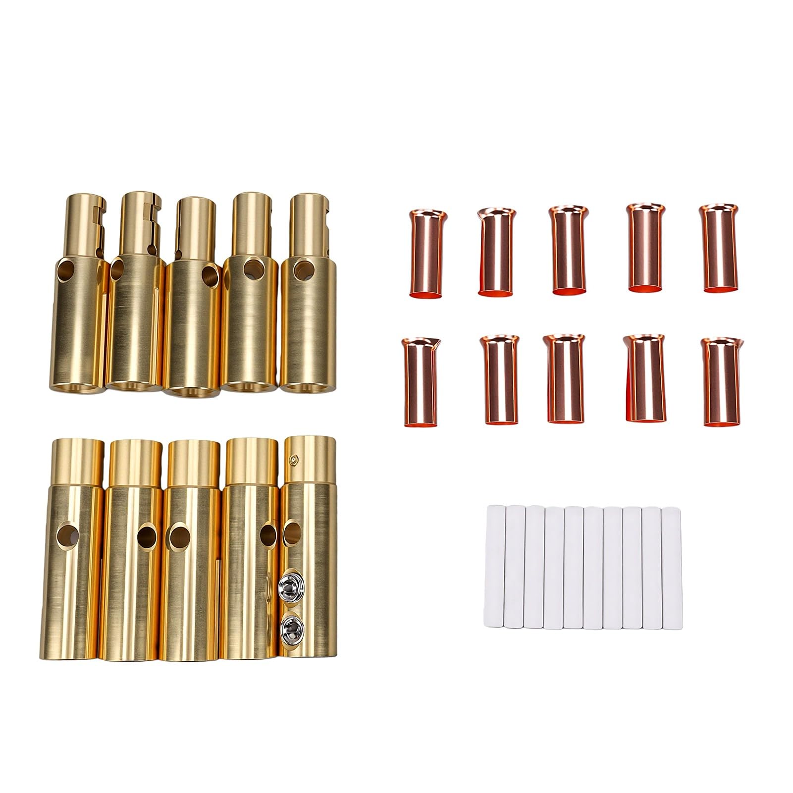 Tosuny Camlock Steckverbinder Kit 400A, Farbcodierte Nylonarmaturen
