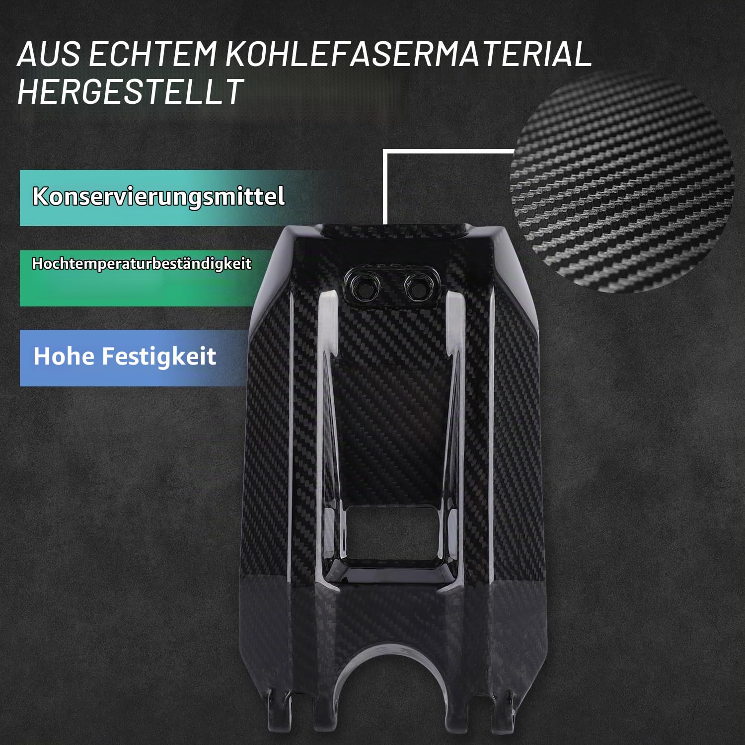 Dirt Bike Batterieabdeckung Echte Kohlefaser,Motorrad Batterieabdeckung | Verkleidung Batterieschutz für Sur Ron Surron X/S/L1E Elektrisches Dirt Bike
