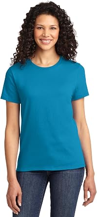 Port & Company - Ladies Essential Tee XS Turquoise