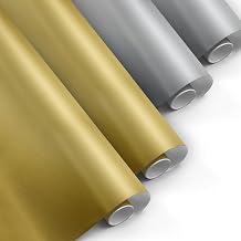 Pack of 4 Gold and Silver Gift Wrapping Paper Rolls 0.5 x 3 m Resistant Packaging Gifts Stores Shops Birthday Baby Shower Wedding Decoration – FP Fiesta Paper