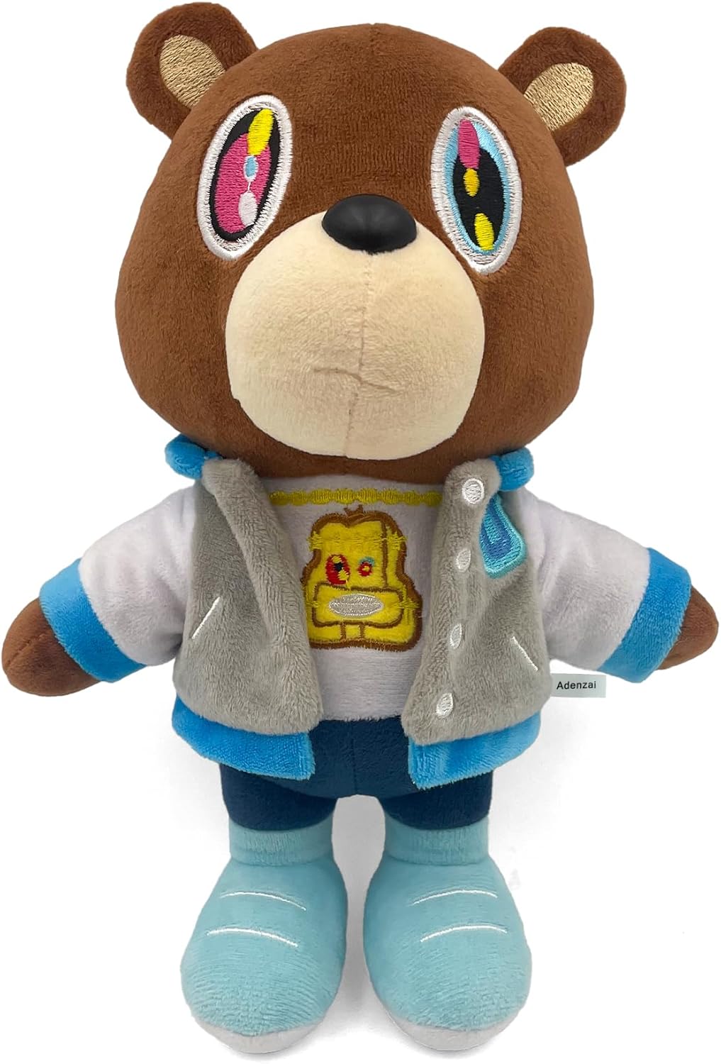 Kanye Bear 10 Inch Cute Plush Bear Stuffed Animal Toy Soft and Adorable Gift for Kids, Boys, Girls, Birthdays, Easter, and Graduation