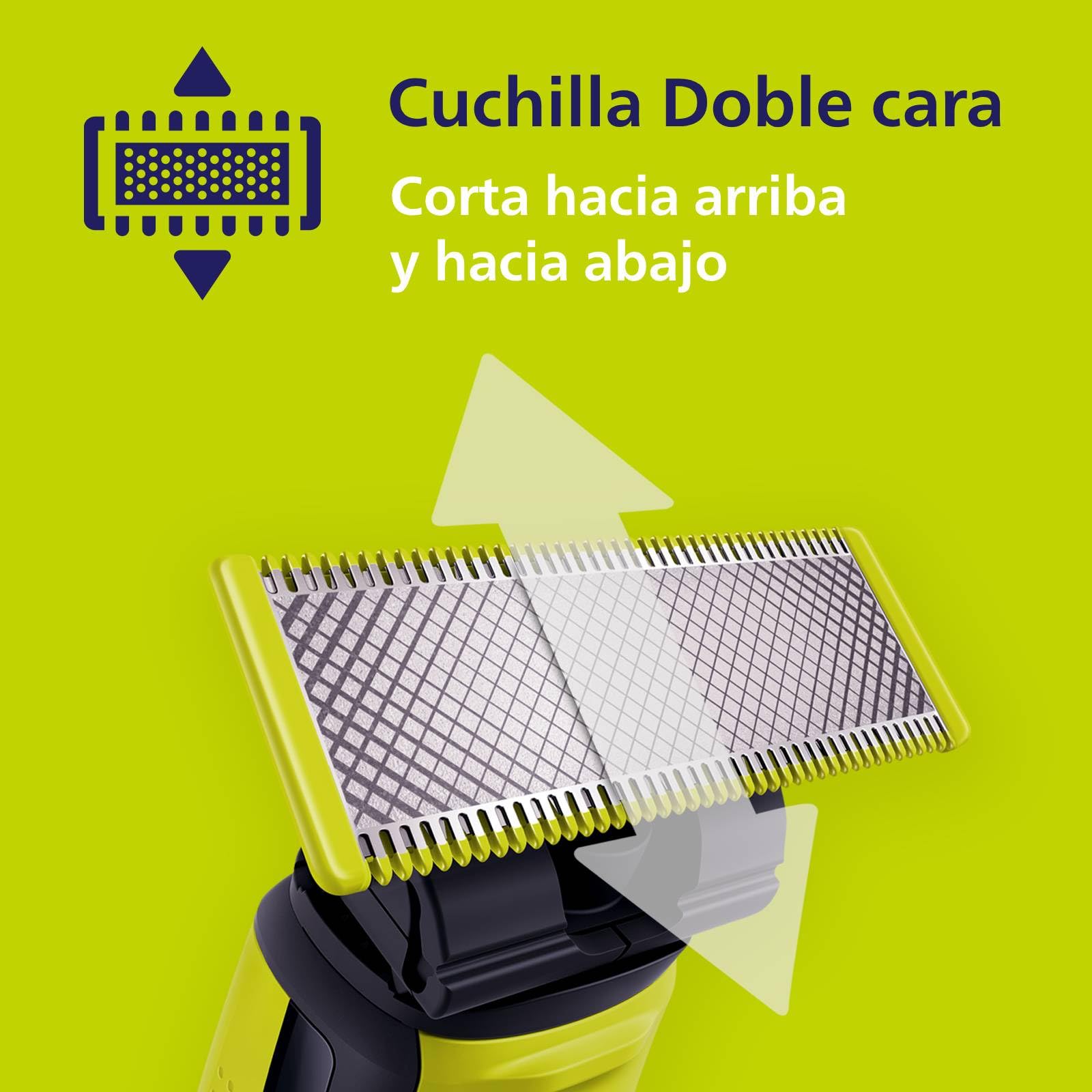 Philips OneBlade - Lama di ricambio originale, 2 pezzi QP220/51