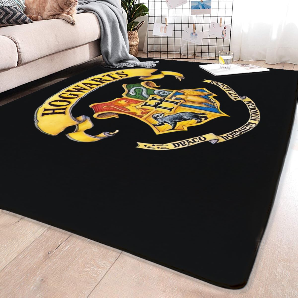 Amazon｜ホグワーツ ハリー ポッター 魔法 絨毯 北欧 カーペット