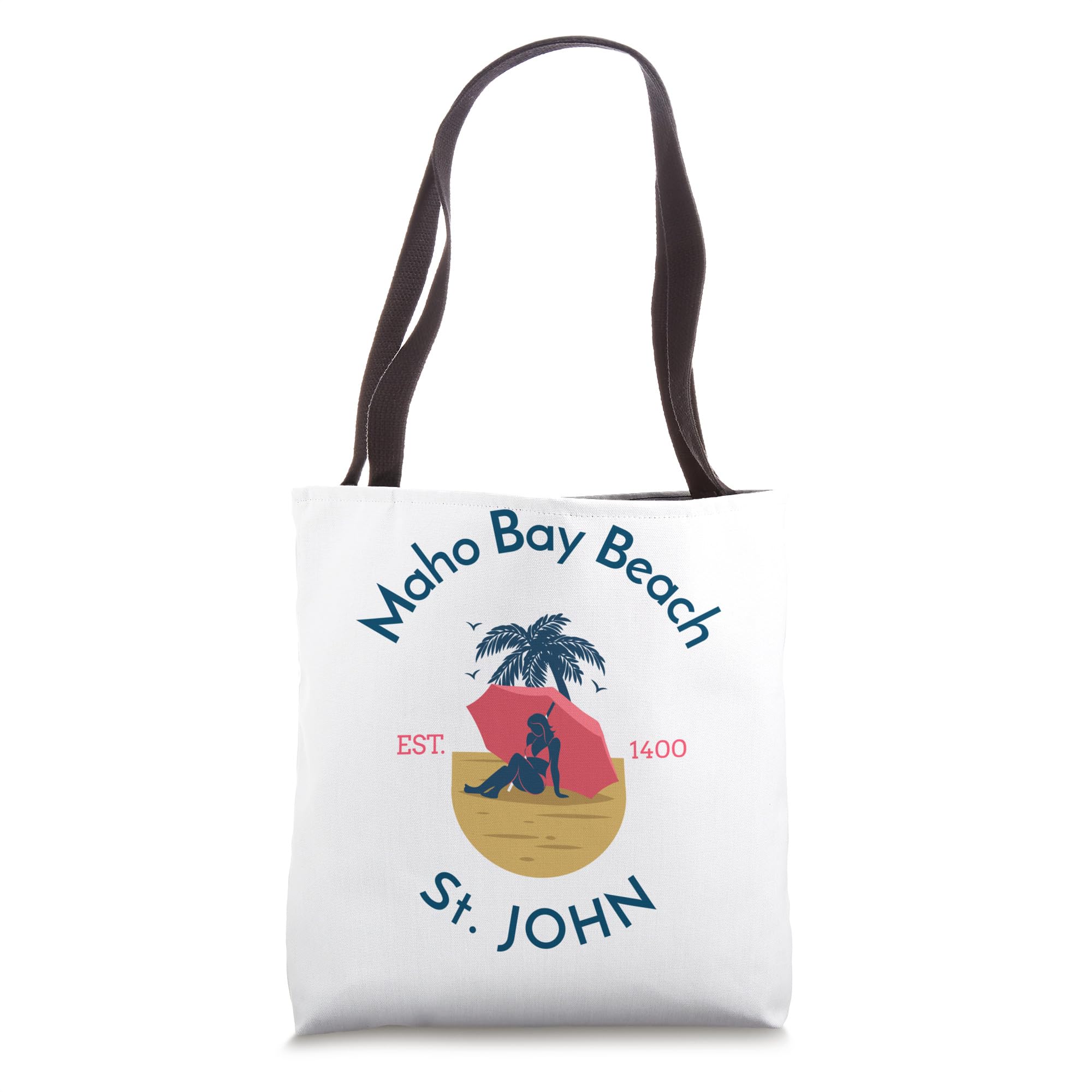 Maho Bay Beach St. John Tote Bag