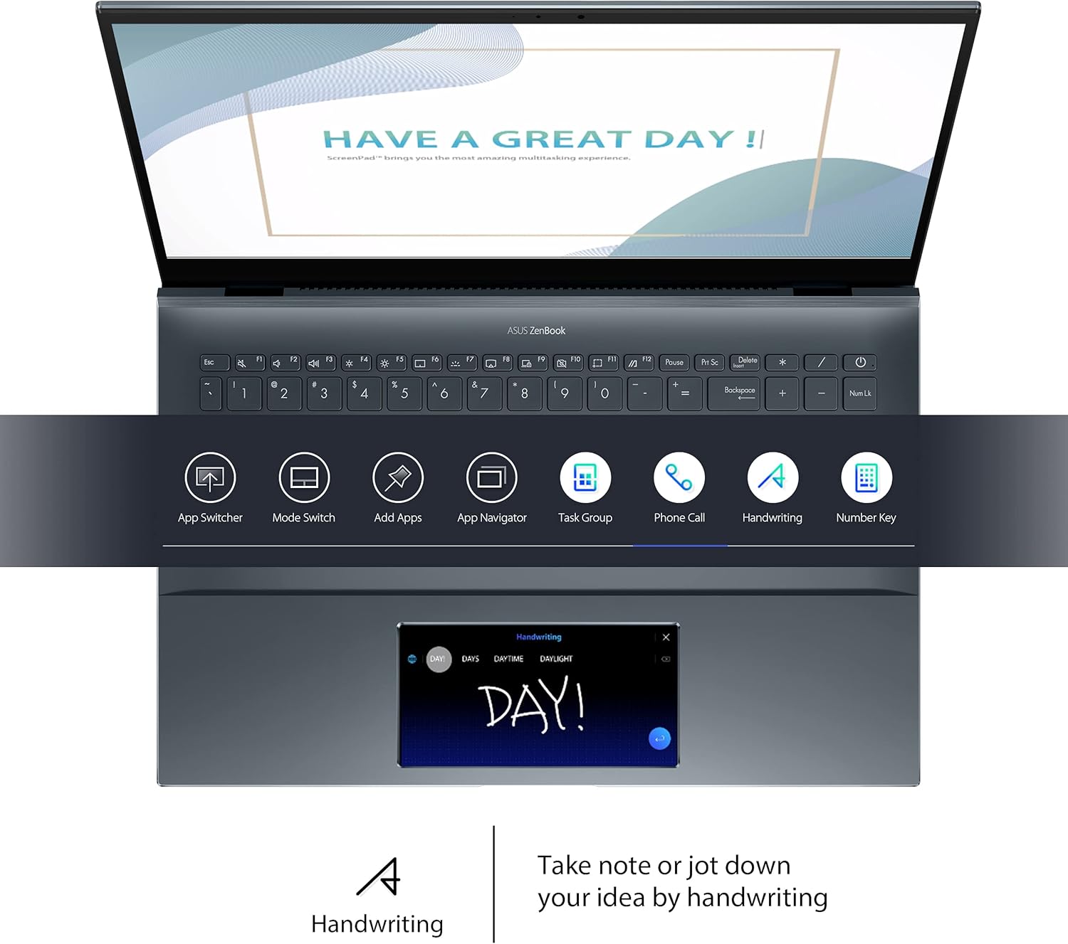 ASUS ZenBook 15 Ultra-Slim Laptop, 15”FHD Touch Display, Intel Core i7-10750H, GeForce GTX 1650 Ti, 16GB RAM, 1TB SSD, Innovative ScreenPad 2.0, Thunderbolt 3, Windows 10 Pro, Pine Grey, UX535LI-XH77T : Everything Else