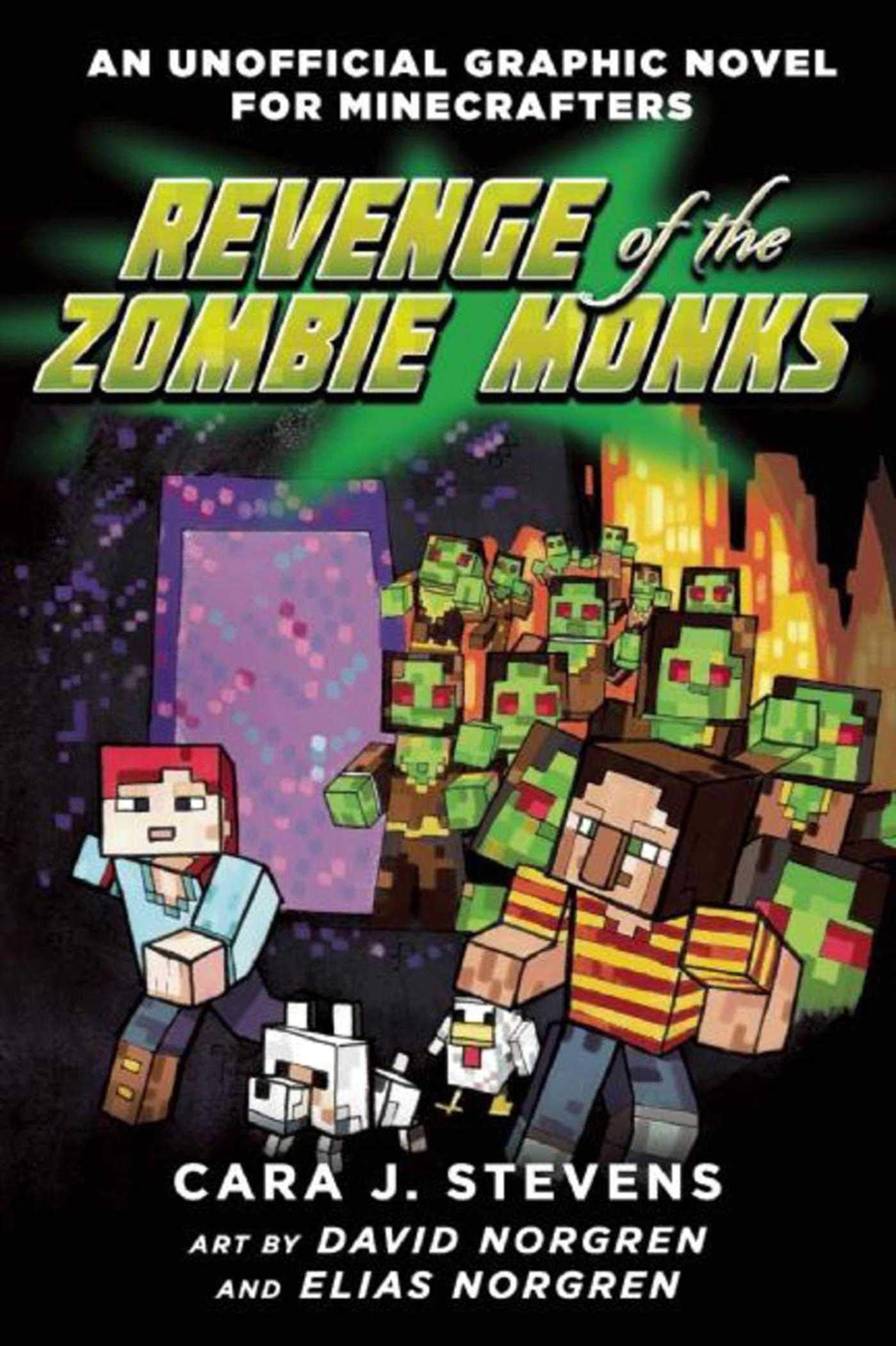 - Revenge of the Zombie Monks: An Unofficial Graphic Novel for Minecrafters, #2 (Unofficial Minecrafters Quest for the Golden Apple, 2)