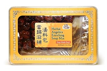 Herbal Angelica Enriching Soup Mix Soup Base Blood Enriching Soup Made Easy! 3-4 Servings 5.7oz