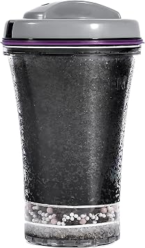 Nikken - PiMag Waterfall Filter Cartridge - Advanced Ionic Filtration, Copper Particles, Chlorine & Lead Reduction, pH Balance, Fresh Drinking Water