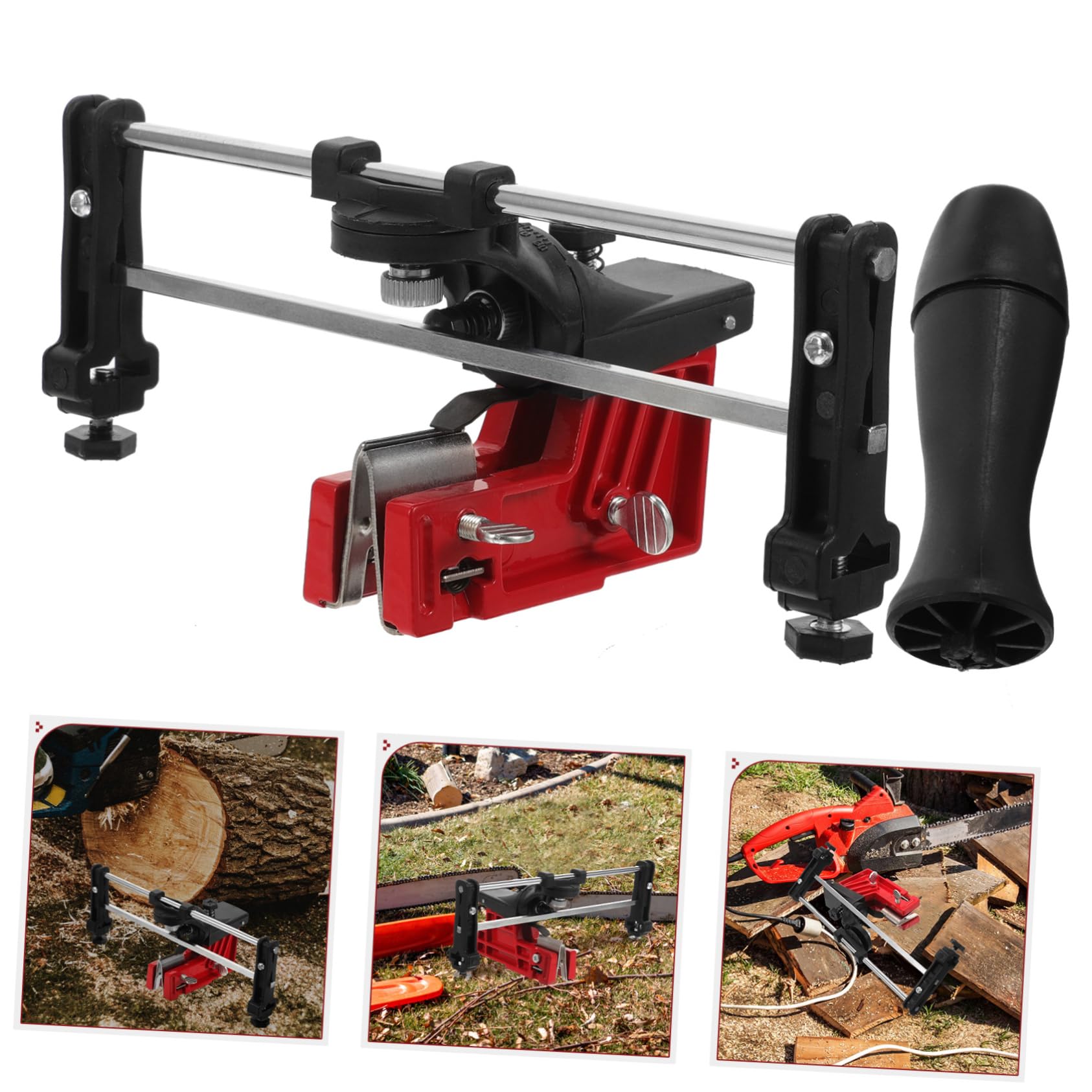 SUPVOX Affilatrice Per Catene Per Motoseghe Utensile Portatile Per Affilatura Catene Motoseghe Compatibile Materiale Durevole Facile Da Usare Per Manutenzione