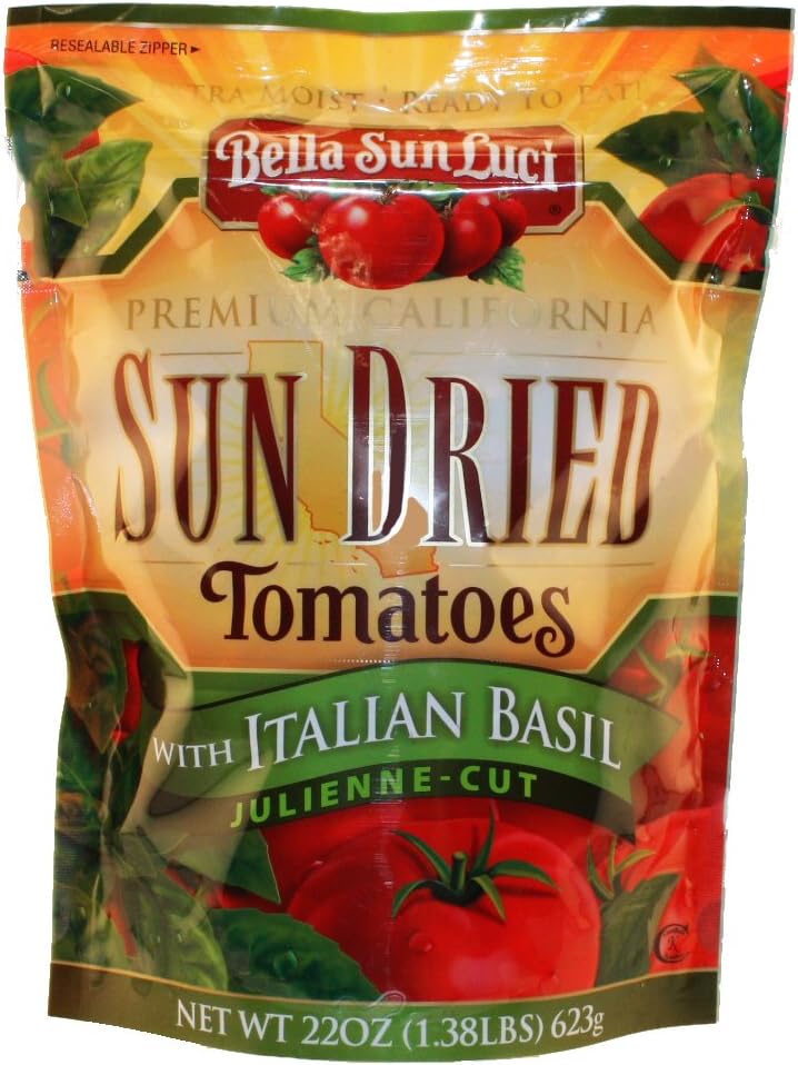 Bella Sun Luci Sun Dried Tomatoes Italian Basil 22oz