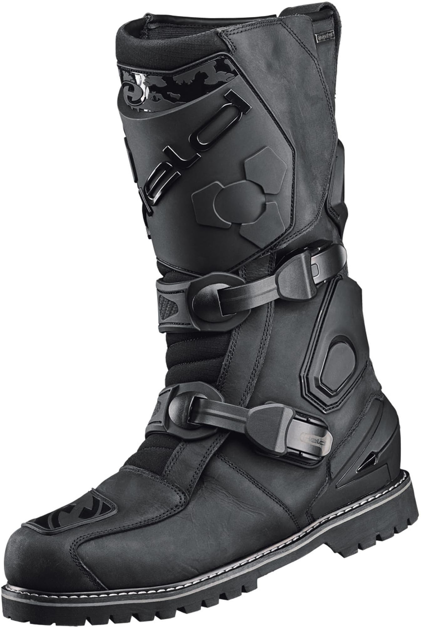Held Belrock wasserdichte Motorrad Stiefel, braun, 44