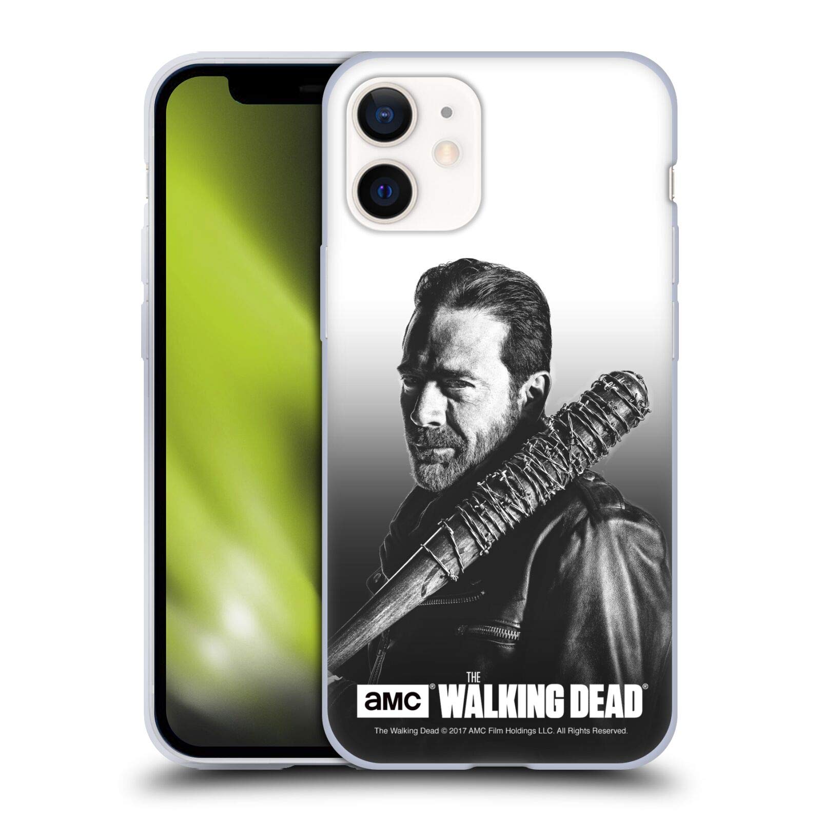 Head Case Designs Officially Licensed AMC The Walking Dead Negan Filtered Portraits Soft Gel Case Compatible with Apple iPhone 12 Mini
