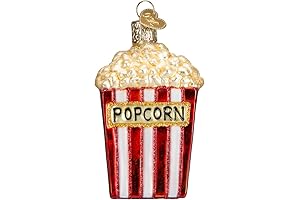 Ornaments: Ballpark Foods Glass Blown Ornaments for Christmas Tree Decor