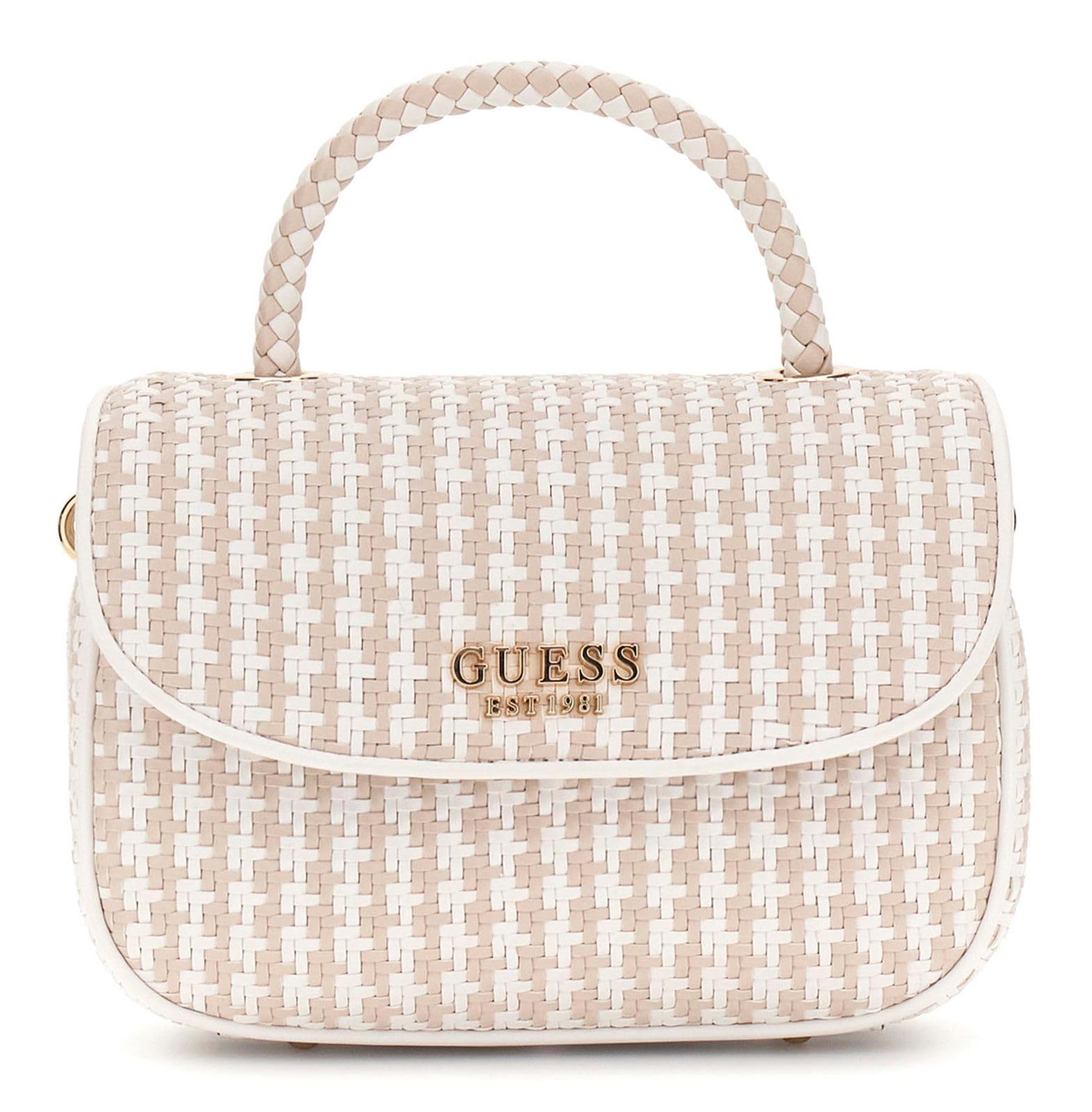 Sac Mirema GUESS White Multi à poignée supérieure et rabat - 4