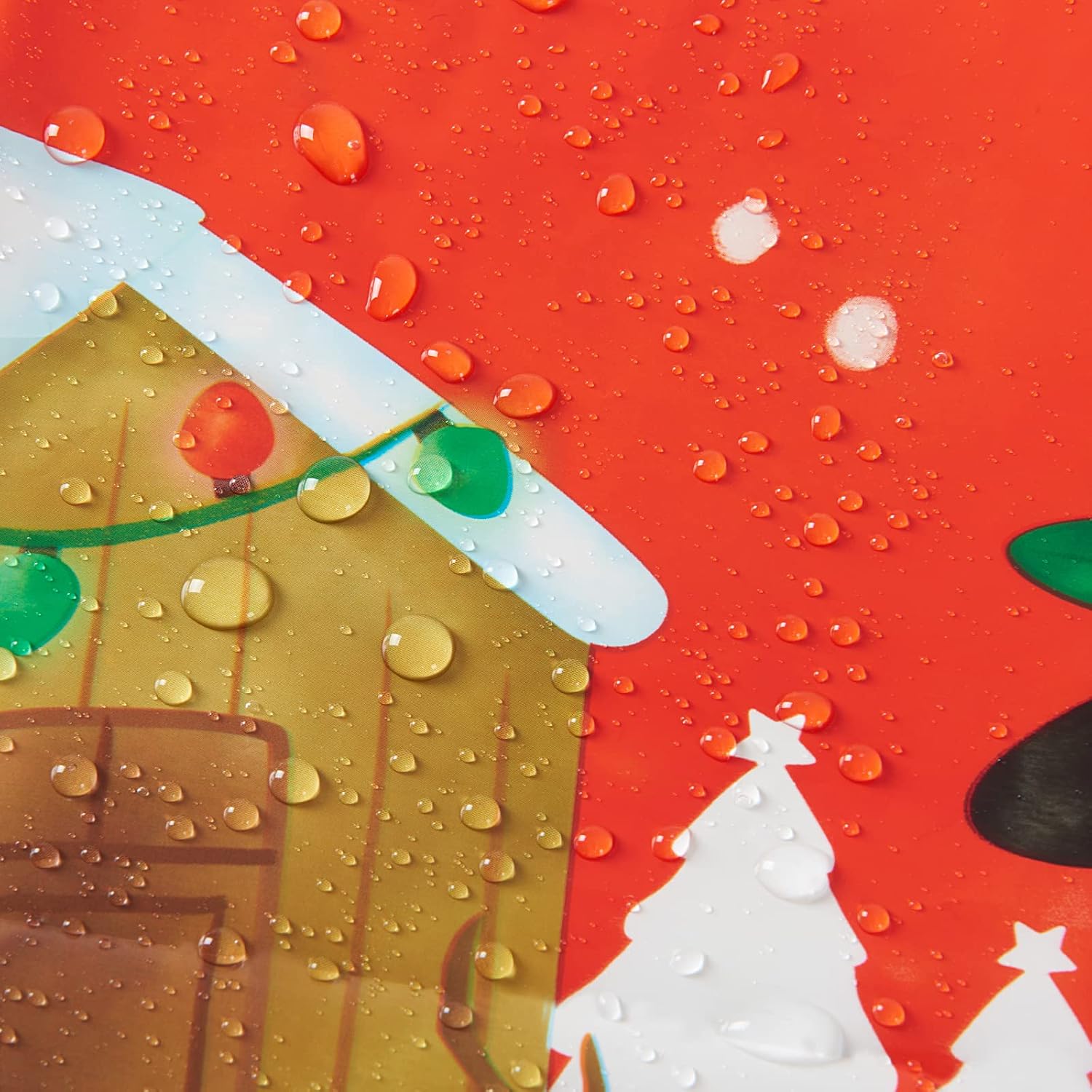 WERNNSAI Christmas Tablecloth - 2 Pcs 54" x 108" Christmas Theme Party Supplies Disposable Plastic Merry Christmas Table Cloth Xmas Snowman Christmas Tree Tablecover for Kids Winter Dinner Party
