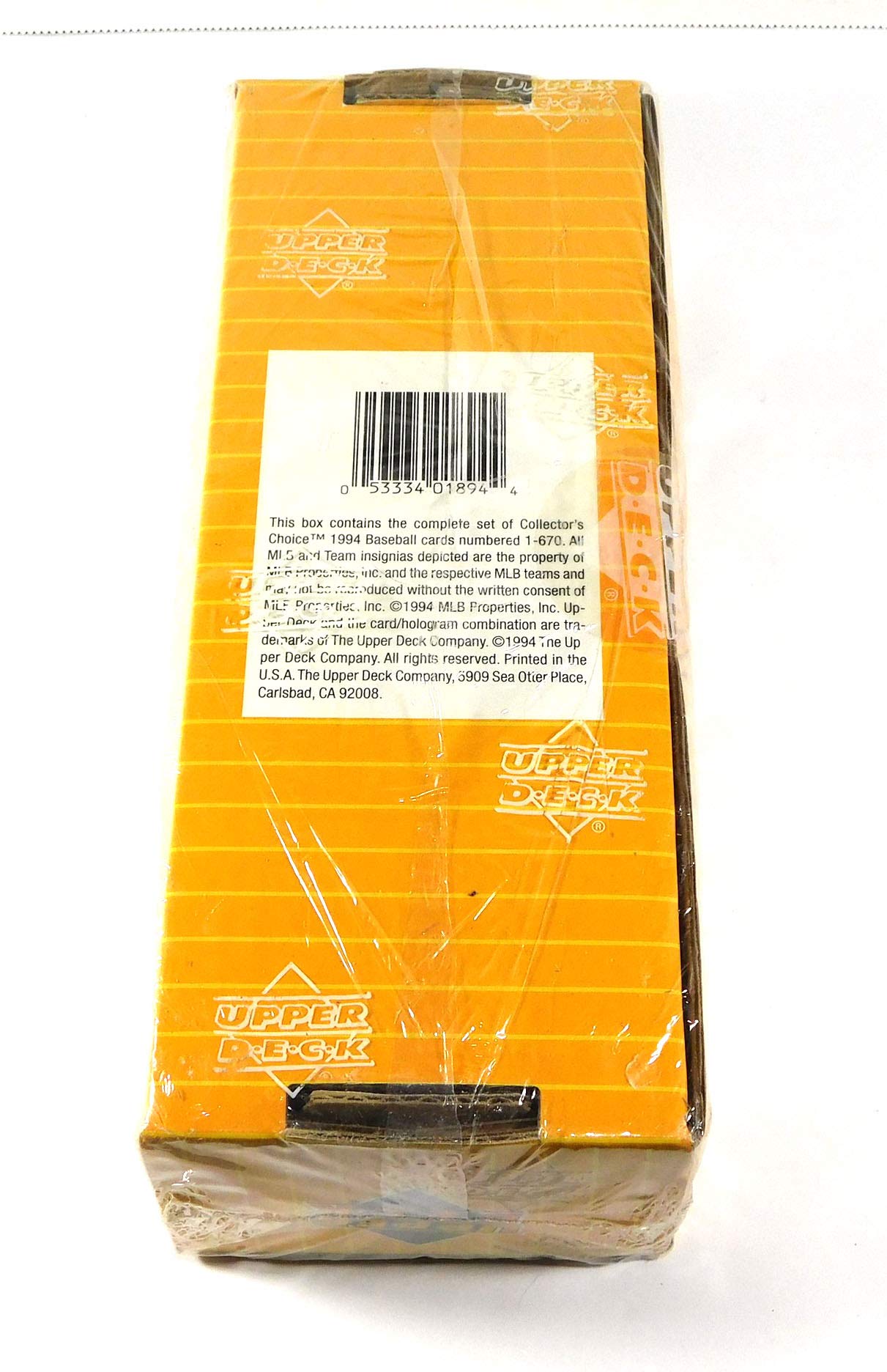 Amazon.com: 1994 Upper Deck Collector's Choice Baseball Complete