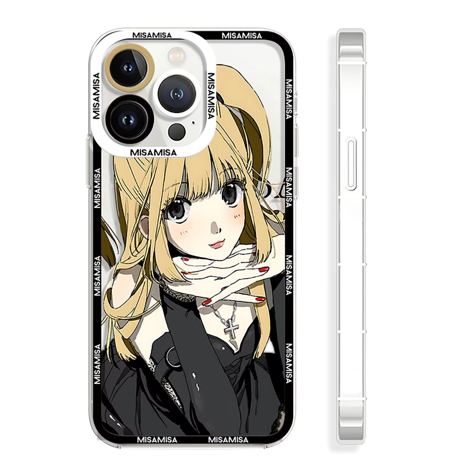 Amazon.co.jp: DEATH NOTE；デスノート あまね ミサ 携帯電話ケース