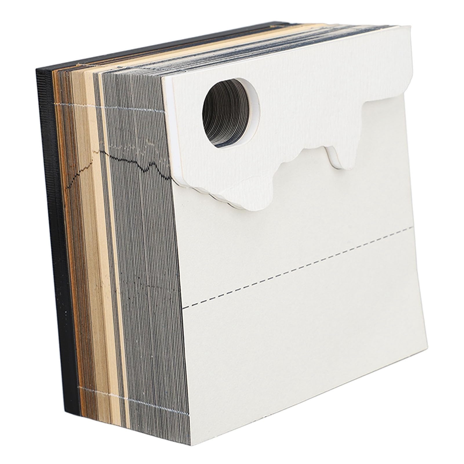 3D-Haftnotizen, Vivid Practical Castle 3D-Notizblock mit Licht für den Lesesaal