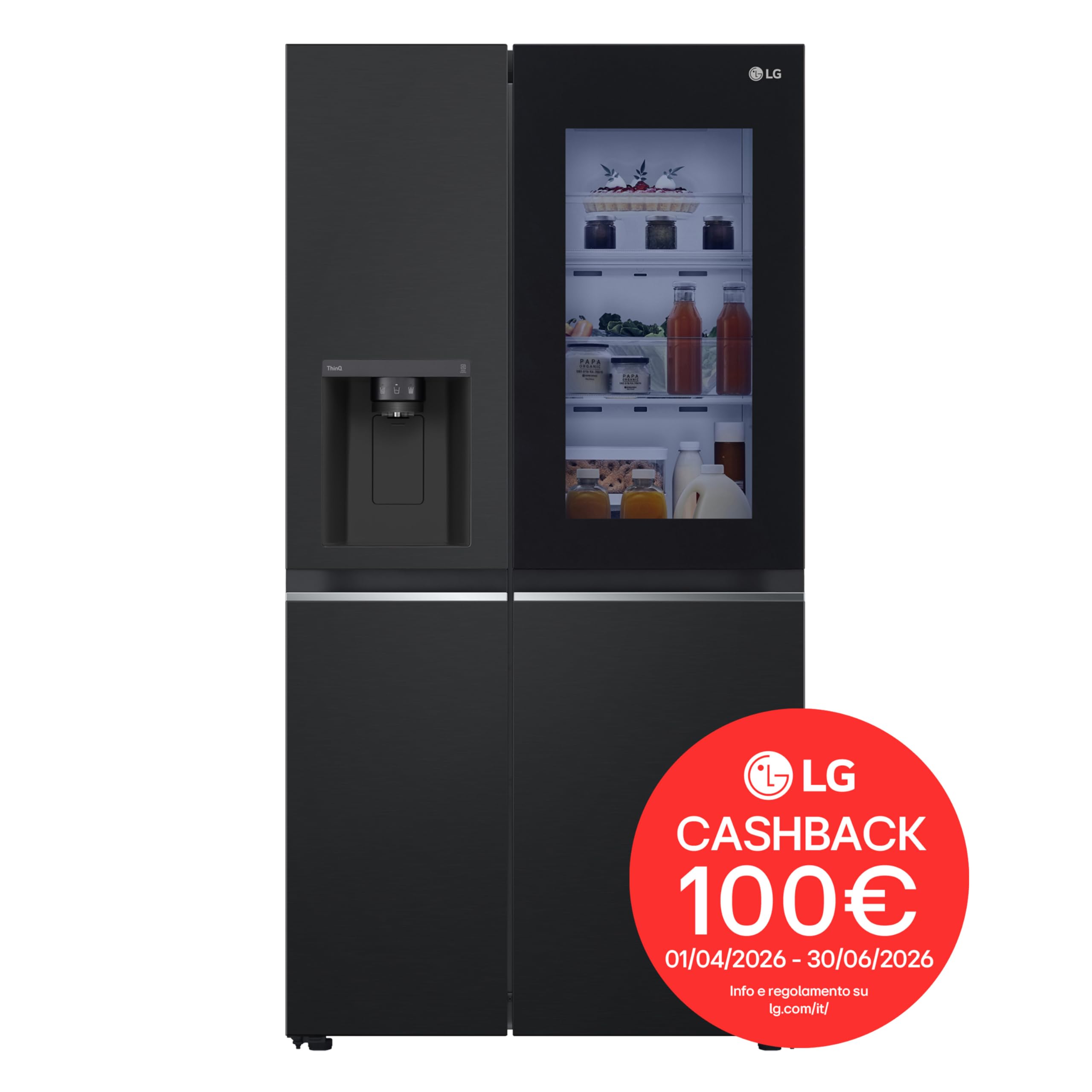 Rivendita LG GSGV81EPLL Fridge 635L InstaView No Frost Wi-Fi - Dettaglio