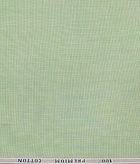 Raymond Premium 100% Cotton Kurta Pajama Fabric, All Weather Fabric, Unstitched, Solid, Less Wrinkles (3.5 Meters) (Fern G... Price In India