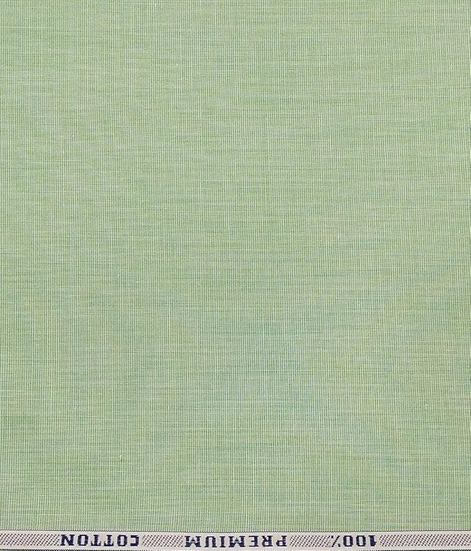 Raymond Premium 100% Cotton Kurta Pajama Fabric, All Weather Fabric, Unstitched, Solid, Less Wrinkles (3.5 Meters) (Fern G... - Review, Price and Buying Guide