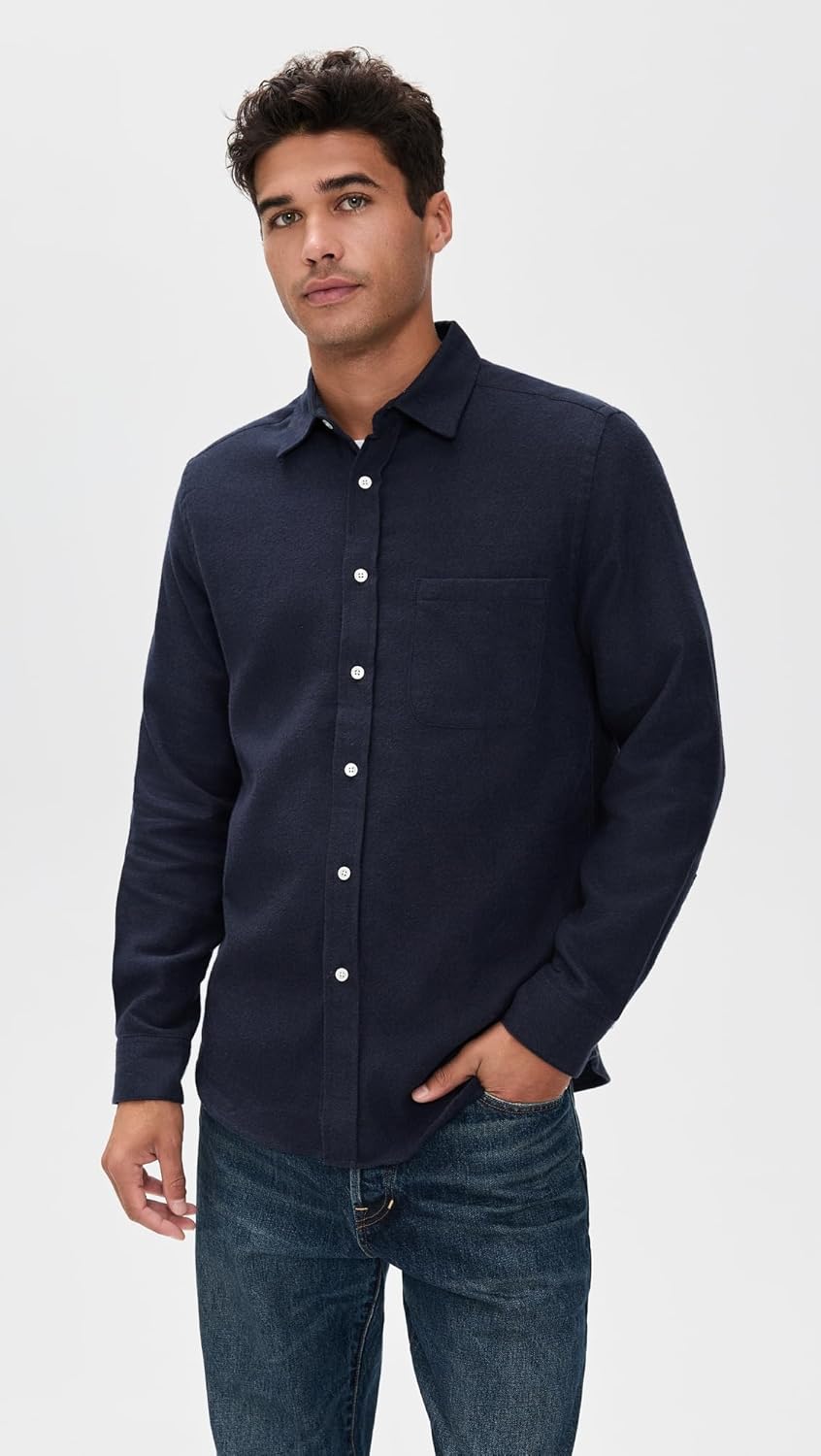 Portuguese Flannel Men's Teca 2.0 Brushed Flannel Button Down Shirt - Image 2